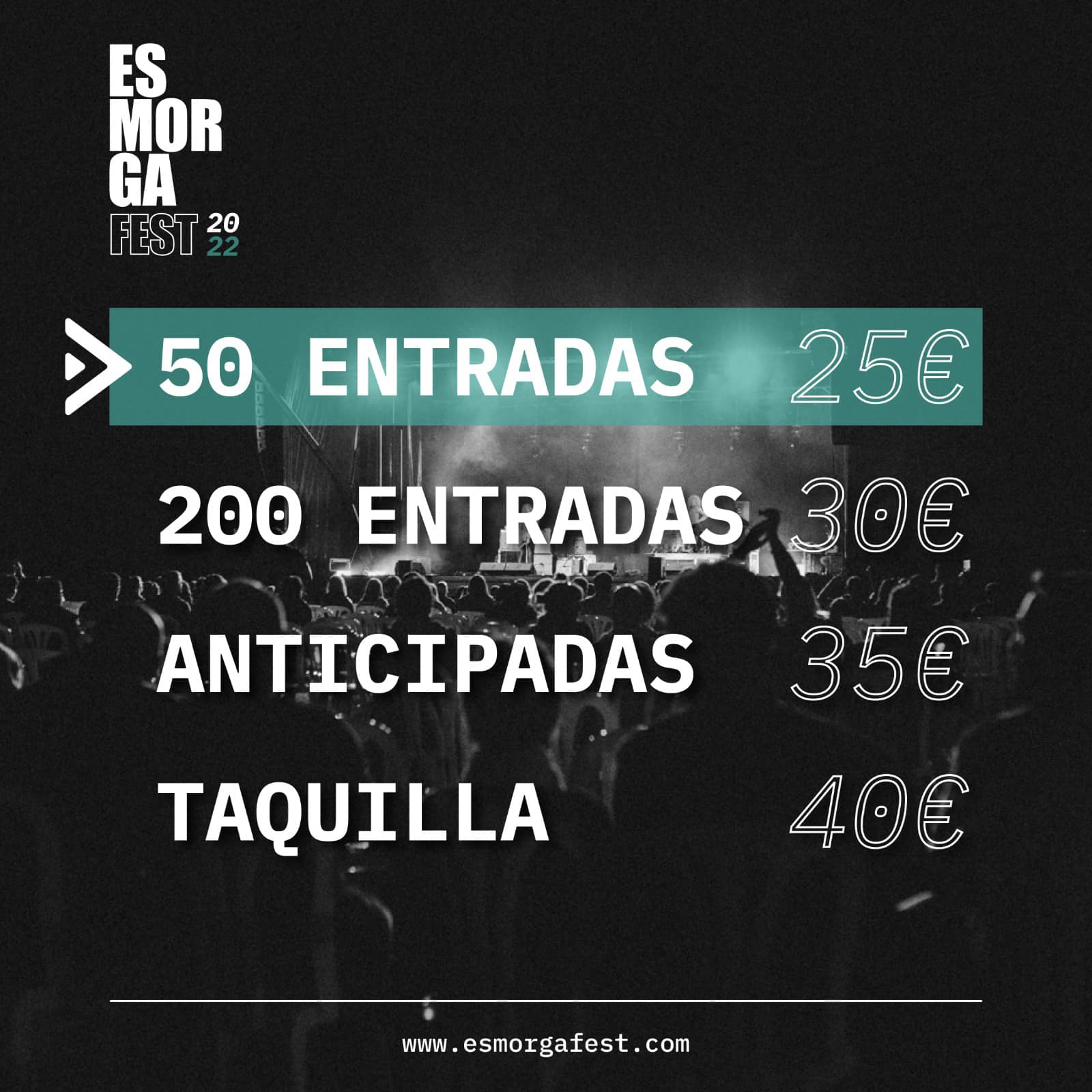 tickets esmorga