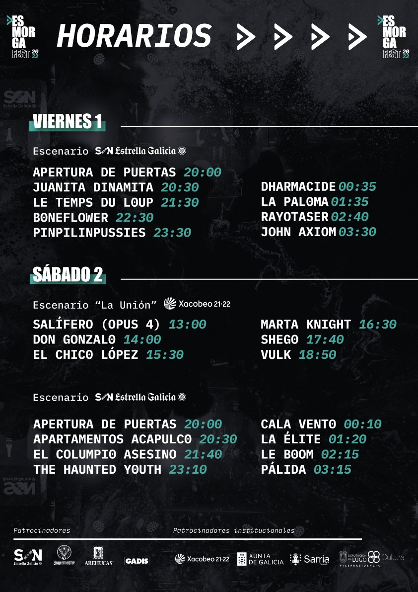 horarios web